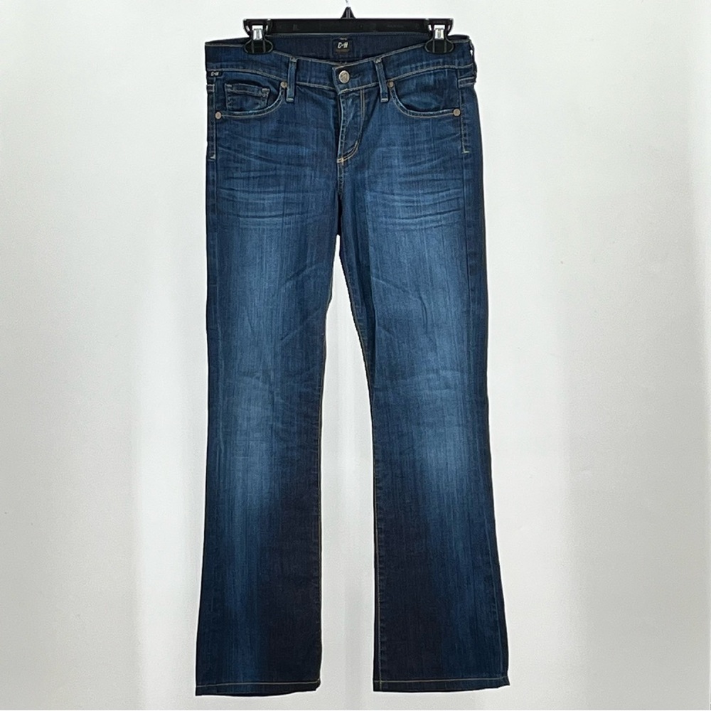 Citizens Of Humanity Dits Deep Blue Boot Cut Jeans